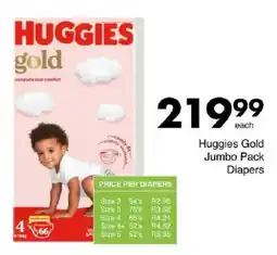 Save Huggies Gold Jumbo Pack Diapers offer