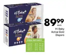 Save Hi Baby Active Gold Diapers offer