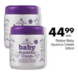 Save Reitzer Baby Aqueous Cream offer