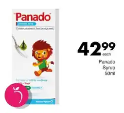 Save Panado Syrup offer