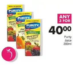 Save Purity Juice offer