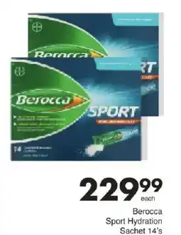 Save Berocca Sport Hydration Sachet offer