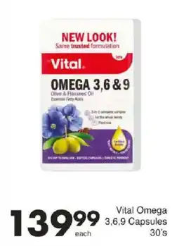 Save Vital Omega 3,6,9 Capsules offer