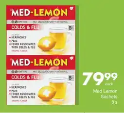 Save Med Lemon Sachets offer