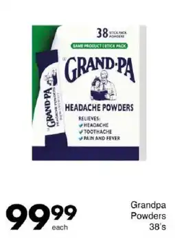 Save Grandpa Powders offer