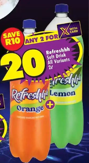 Refreshhh Soft Drink All Variants