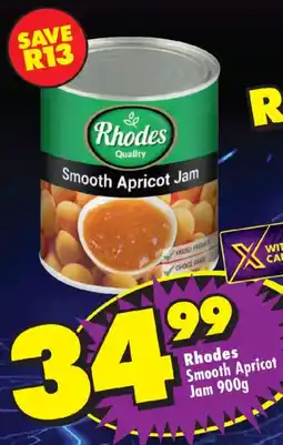 Shoprite Rhodes Smooth Apricot Jam offer