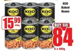 Boxer Koo Baked Beans offer