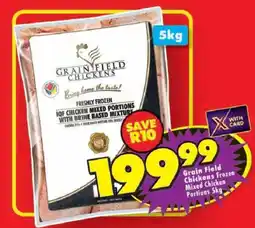 Shoprite Grain Field Chickens Frozen Mixed Chicken Portions offer
