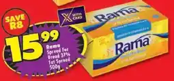 Shoprite Rama Spread For Bread 37% Fat Spread offer