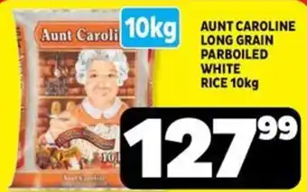 Usave Aunt caroline long grain parboiled white rice offer