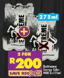Shoprite Extreme Energy Cider NRB offer