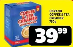 Usave Ubrand coffee & tea creamer offer