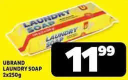 Usave Ubrand laundry soap offer