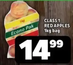 Usave Class 1 red apples offer