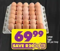 Shoprite Large Eggs offer