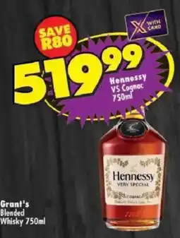 Shoprite Hennessy VS Cognac offer