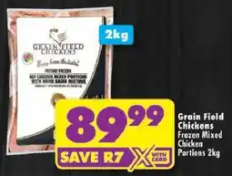 Shoprite Grain Field Chickens Frozen Mixed Chicken Portions offer