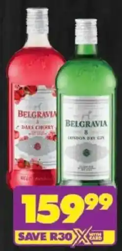 Shoprite Belgravia Gin All Variants offer