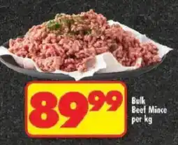 Shoprite Bulk Beef Mince offer
