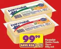 Shoprite Parmalat Cheddar/ Gouda Cheese offer