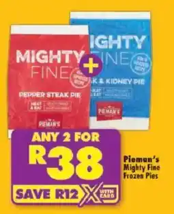Shoprite Pieman's Mighty Fine Frozen Pies offer