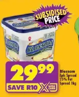 Shoprite Blossom Epic Spread 25% Fat Spread offer
