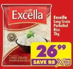 Shoprite Excella Long Grain Parboiled Rice offer