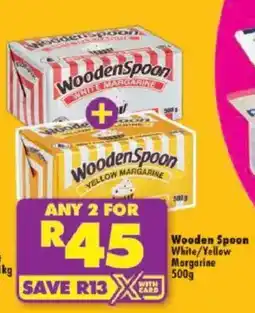 Shoprite Wooden Spoon White/ Yellow Margarine offer