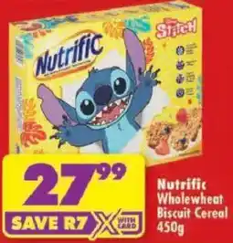 Shoprite Nutrific Wholewheat Biscuit Cereal offer