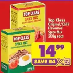 Shoprite Top Class Original/ Chilli Flavoured Spice Mix offer