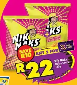 Shoprite Nik Naks Maize Snack offer