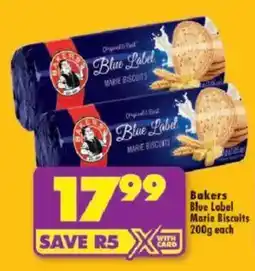 Shoprite Bakers Blue Label Marie Biscuits offer