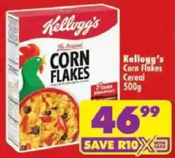 Shoprite Kellogg's Corn Flakes Cereal offer