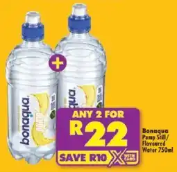 Shoprite Bonaqua Pump Still/ Flavoured Water offer