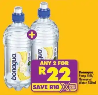 Shoprite Bonaqua Pump Still/ Flavoured Water offer