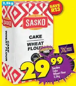 Shoprite Sasko Cake Wheat Flour offer