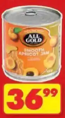 Shoprite All Gold Smooth Apricot Jam offer