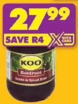 Shoprite Koo Beetroot offer