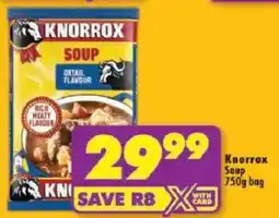 Shoprite Knorrox Soup offer