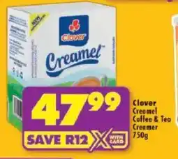 Shoprite Clover Creamel Coffee & Tea Creamer offer