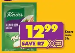 Shoprite Knorr Sauce offer