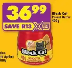 Shoprite Black Cat Peanut Butter offer