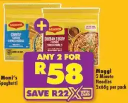 Shoprite Maggi 2 Minute Noodles offer