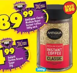 Shoprite Antigua Classic Medium Roast Instant Coffee offer