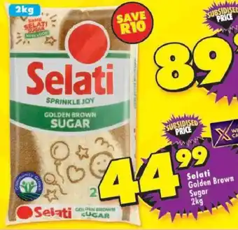 Shoprite Selati Golden Brown Sugar offer