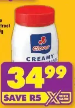 Shoprite Clover Mayonnaise offer