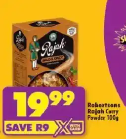 Shoprite Robertsons Rajah Curry Powder offer