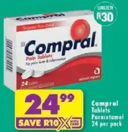 Shoprite Compral Tablets Paracetamol offer