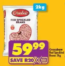 Shoprite Crossbow Red Speckled Beans offer